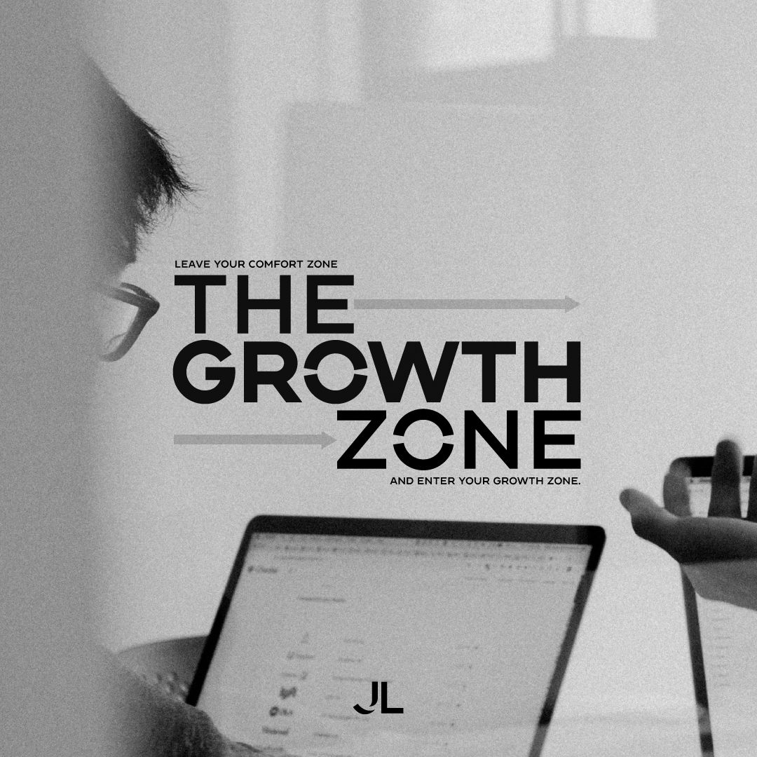 The Growth Zone The Growth Zone graphic over people sitting at laptops.